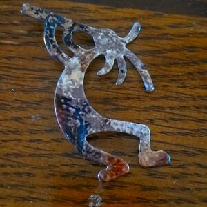 Modern Style Kokapeli brokch